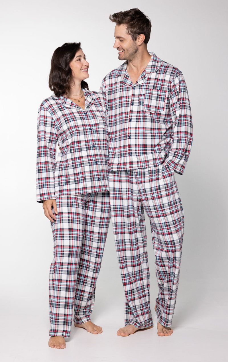 GWM015415 M2 White Plaid Couple 202408 6951