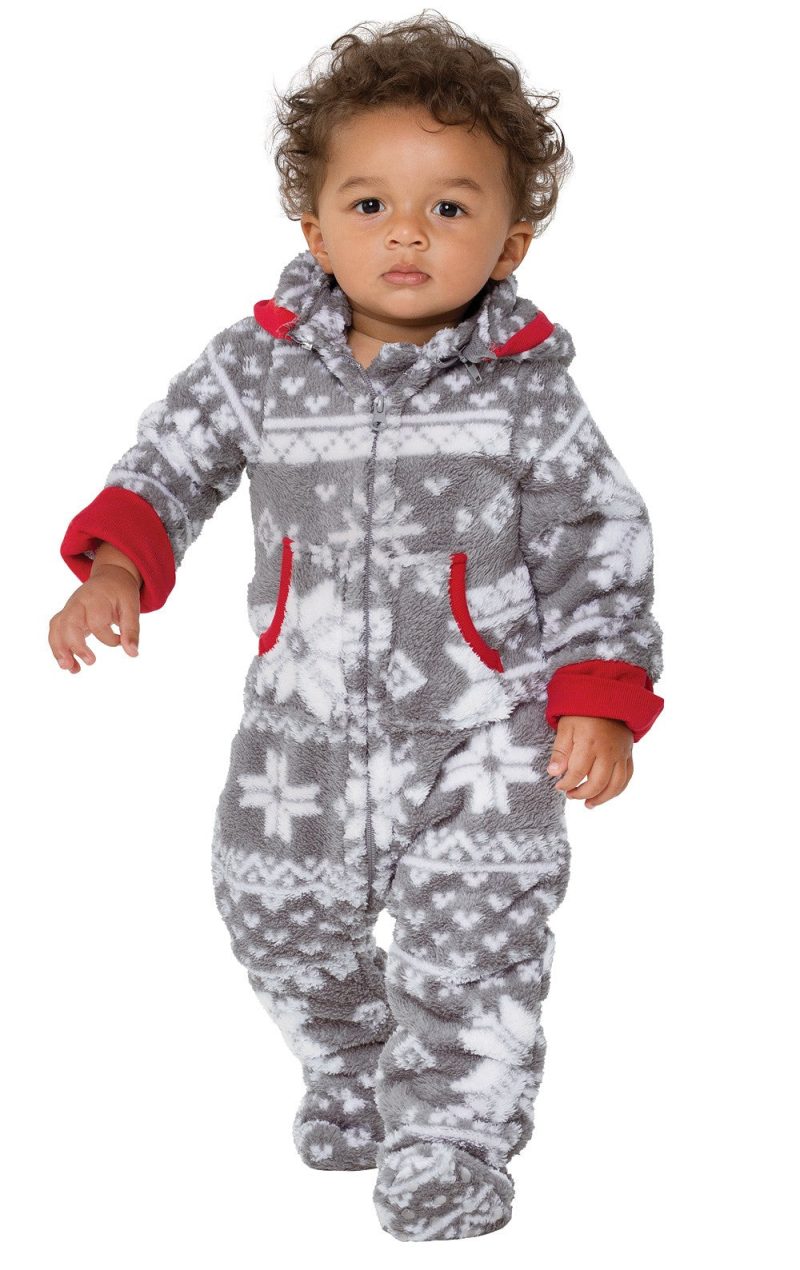 pjg f2158 hoodiefootie grayfairislefleece infant gkpj05444 keyword 20160907 1544