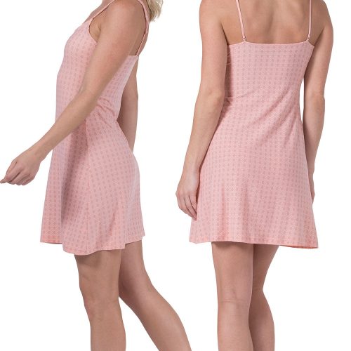 pjg w1079 pinkstretchknitgeoprintchemise women gkpj06048 detail3 20181113 1140