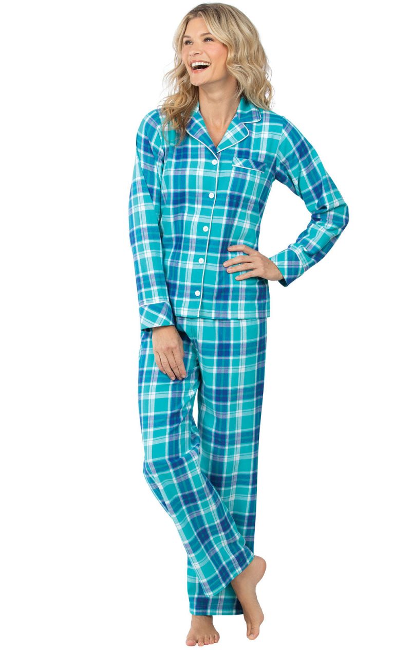 pjg w1925 greenbluebrightplaidbuttonfrontpj women gkpj03229 main 20190912 1348