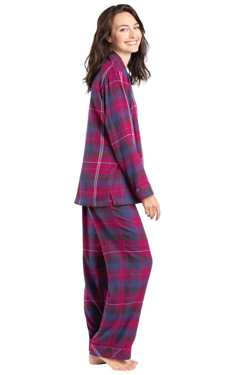 pjg w2373 pinkplaidbuttonfrontpj women gkpj06767 feature1 20181017 1657