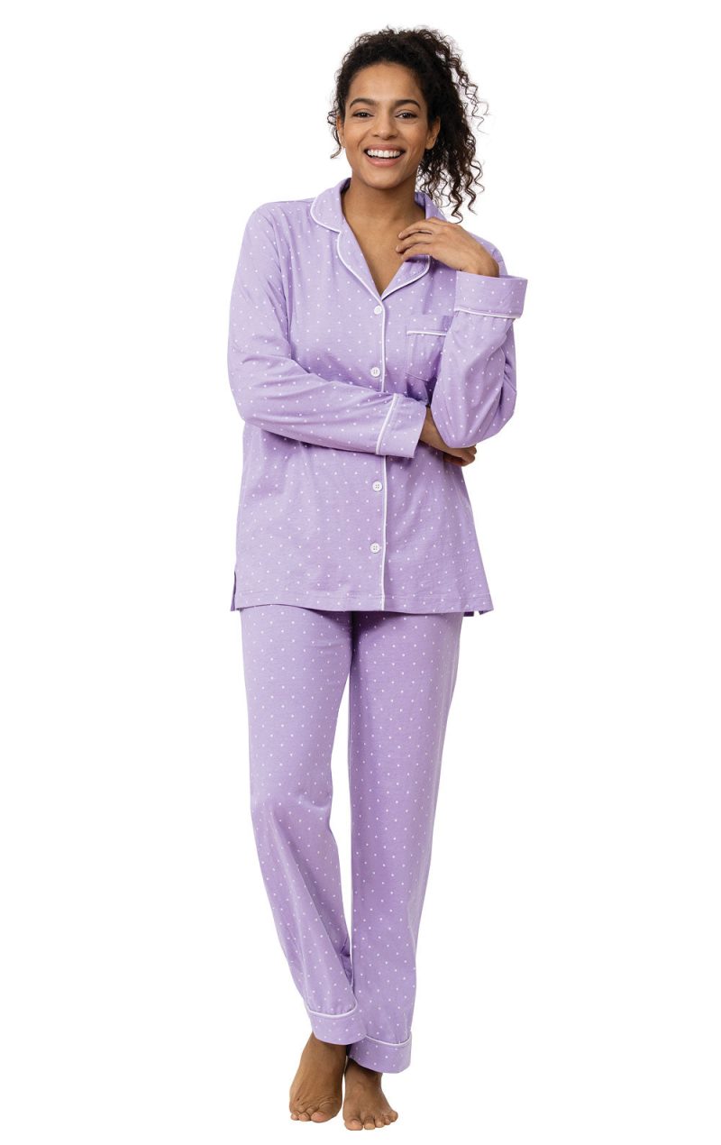 pjg w2428 purplepolkadotbuttonfrontpj women gkpj04636 main 20210219 1639