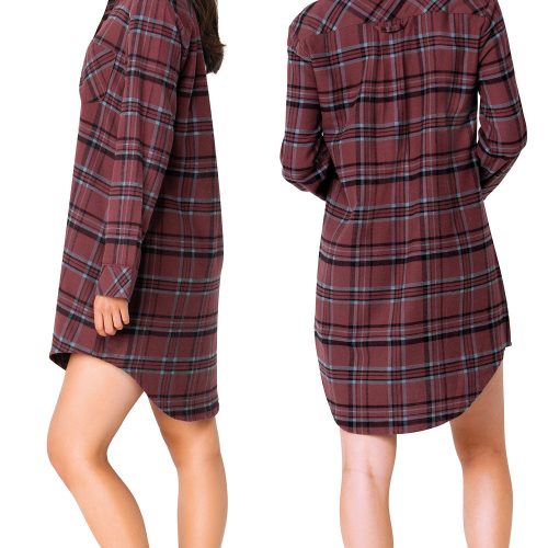 pjg w3946 burgundyplaidsleepshirt women sideback 20211026 1739